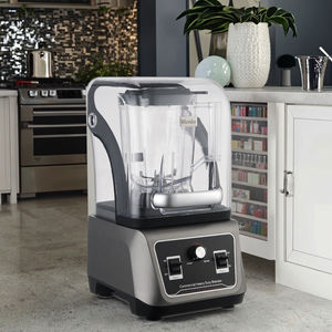 Mixeur silencieux à moteur silencieux, grande capacité, pour cuisine, bar, hôtel, usage intensif, smoothie, silencieux, sans acier, design de mixeur-presse-agrumes - Product Image 2