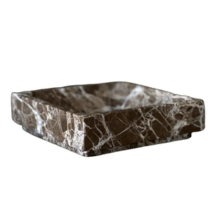 Stonekocc Brand Nordic <span class=keywords><strong>Cosmetics</strong></span> Creative Storage vassoio quadrato marmo Retro lavabo bagno vassoio portaoggetti - Product Image 1