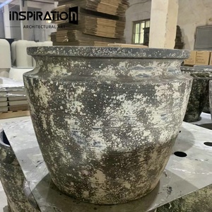 Ingrosso Patio prato <span class=keywords><strong>in</strong></span> calcestruzzo giardino ornamenti forniture produttore di <span class=keywords><strong>cemento</strong></span> grigio vaso di fiori - Product Image 2