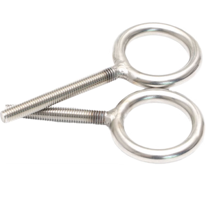 Roestvrij Staal Ss304 Ss 316 A2-70 A4-80 Effen Patroon Rechte Schacht Grote Gesloten Ankerring Bouten Oogbout - Product Image 2