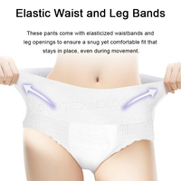 Culottes menstruelles jetables sans ailes en coton respirant et anti-fuite, avec absorption super élevée de 100 ml, vente en gros