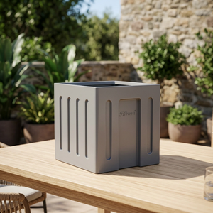 Gjwach Plastic Stackable Crate Solid <b>Box</b> <b>Grey</b> Logistic <b>Storage</b> Container - Product Image 4