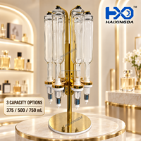 Machine de remplissage de parfum manuelle professionnelle à 6 têtes, station de distribution de fragrances pour petits flacons, unité de présentation pour événements et bars de vente au détail