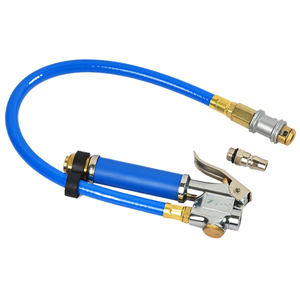 Heavy Duty <b>Digital</b> Tire Pressure Gauge All Metal Construction Thickened Hose for Car Truck SUV RV Commercial Fleet - Product Image 1