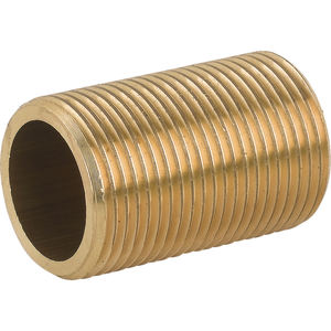 Herramienta de torneado de calidad premium con pezones de latón amarillo 3/4 completamente roscados - Product Image 2