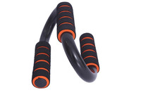 Gym Fitness Sports & Entertainment Barre push-up en acier avec poignées en mousse en forme de S