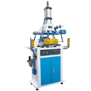 Automatic Pneumatic Hot Stamping Foil Machine Gilding Pressing Machine For Card/Wallet/Bag/Notebook Leather Embossing