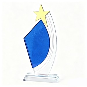 Trofeo y Premio Empresarial de Lujo Personalizado Creativo 2026, Moderno, de Cristal de Alta Gama, con Impresión a Color - Product Image 3
