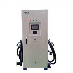 Nouvelle station de recharge pour voitures électriques hybrides DC de 120 kW fiable et haute puissance pour usage commercial dans les centres commerciaux et les immeubles de bureaux - Product Image 1