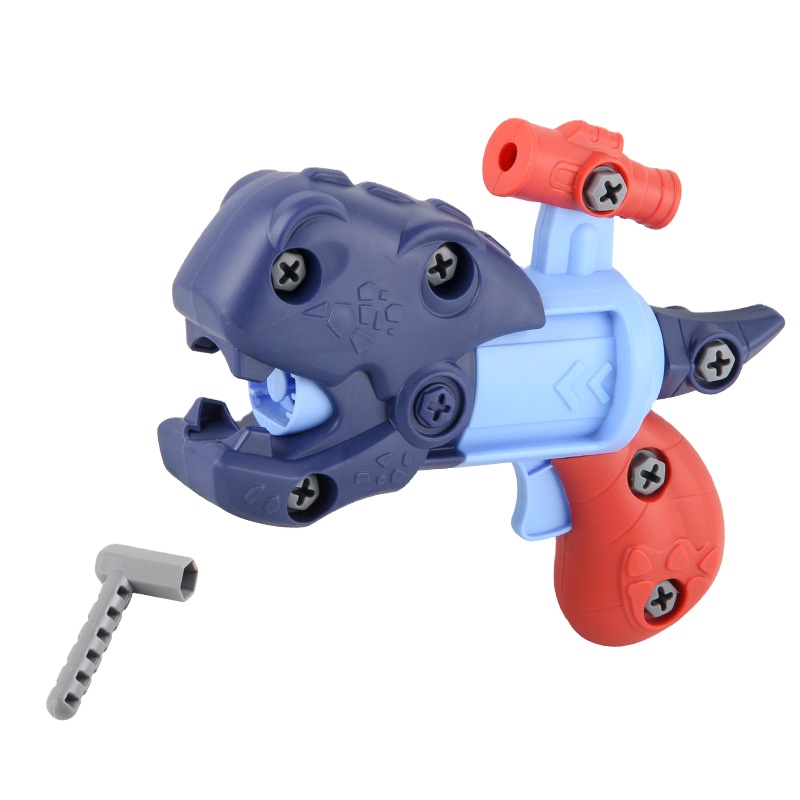 Детский сборный игровой набор «сделай сам», игрушечный самолет, пистолет «сделай сам», разборный пистолет динозавра