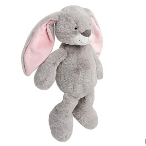 Personnalisé Noir Gris Blanc En Peluche Animaux En Peluche En Peluche <span class=keywords><strong>Lapin</strong></span> Jouet - Product Image 1