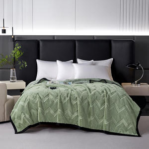 ผ้าห่มทอสองชั้นหนานุ่มลายกระต่ายโทก้า นำเข้าจากต่างประเทศ ใช้ได้ทุกฤดู เหมาะสำหรับโซฟาและห้องแอร์ - Product Image 5