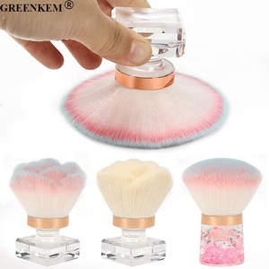 Nouvelle brosse à poussière pour <span class=keywords><strong>ongles</strong></span> en diamant rose, brosse de nettoyage pour fond de teint et maquillage, tête de champignon, brosse à poussière pour <span class=keywords><strong>ongles</strong></span> en diamant rose - Product Image 3