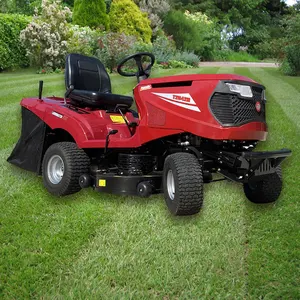 Offres Spéciales 102cm à cheval sur tracteur à gazon tondeuse avec attrape-herbe Riding Zero Turn Mower