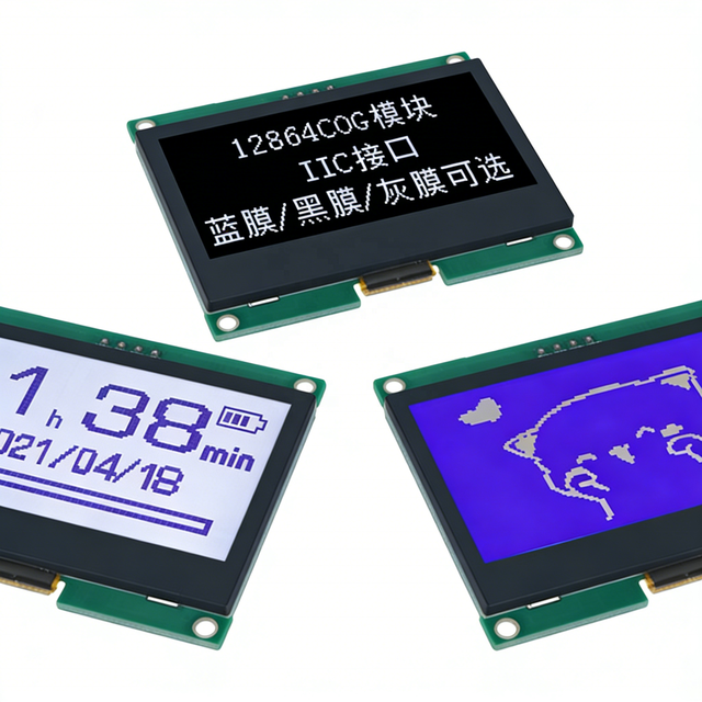 12864-59N IIC 4P LCD Module I2C ST7567S COG Graphic Display Screen Board LCM Panel 128x64 Dot Matrix Screen
