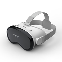 Casque de réalité virtuelle 3D pour téléphone portable VR SHINECON G02EF, lunettes de jeu, casque polarisé, écran de 50 à 80 pouces, matériau ABS