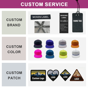 Casquettes Snapback 5 Panneaux Non Structurées avec Logo Brodé Personnalisé, Résistantes à l'Eau, en Gros, Modèle Baseball Rope Ri 256 - Product Image 2