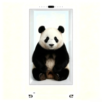 Écran tactile vertical transparent de 49 pouces, 120 Hz, verre trempé ultra-clair avec animation SDK pour magasin de détail et aquarium