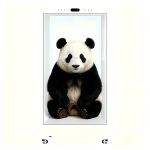 Pantalla Táctil Transparente Vertical de 49 Pulgadas, 120Hz, Vidrio Templado Ultra Claro con Animación SDK para Tiendas Minoristas y Acuarios - Product Image 1