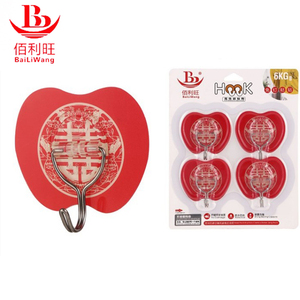 Bailiwang linterna de acero inoxidable gancho decorativo impermeable PVC baño sala de estar vacaciones globo hierro linterna gancho colgante - Product Image 3