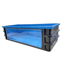 Bassins à poissons en structure acier avec système de filtration efficace pour les Koi, parfaits pour l'aquaculture