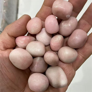 All'ingrosso di alta qualità 20-30mm pietre preziose cadute cadute pietre preziose di colore rosa opale cadute pietre per la vendita