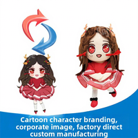 Peluche personnalisée sur mesure à partir d'un échantillon de dessin, animal en peluche personnalisé, jouet en peluche sur mesure