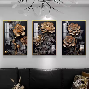 لوحة جدارية زخرفية حديثة بنمط داكن عالية الجودة ، لوحة تزيين المنزل - Product Image 5