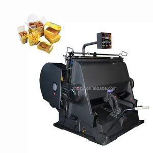 ZHML Series Manual Die Cutting And Creasing Machine For Creasing Folding Carton Box Making