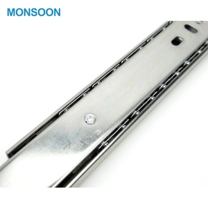 <span class=keywords><strong>Rail</strong></span> coulissant pour <span class=keywords><strong>tiroir</strong></span> à roulement à billes, Extension complète pour montage sur le côté, en acier laminé à froid, Offre Spéciale, livraison gratuite - Product Image 6