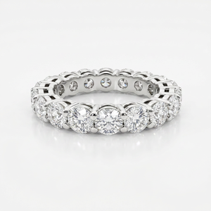 Anillo de Diamante Cultivado en Laboratorio con Certificación IGI de 5 Quilates EF-VVS-VS, Joyería de Lujo Ligero PT950, Anillo de Compromiso y Boda con Diamante Cultivado en Laboratorio - Product Image 1