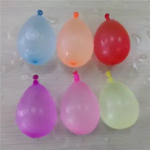 Los mejores globos de agua transparente de 3 pulgadas, 111 Uds., 3 paquetes de Globos de agua impresos personalizados, globos de agua de relleno multicolor