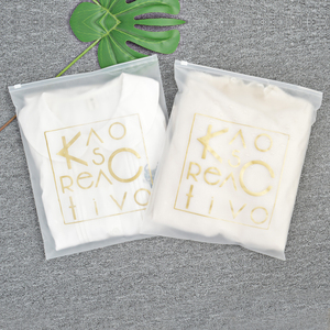 Luxury Customized Frosted Clear Plastic Packaging Slider Zipper Pouch for Clothing Hair Extensions <strong>Ziploc</strong> <strong>Bags</strong> With Logo - Product Image 2