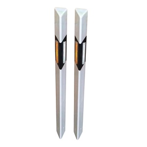 Poste Delimitador de Tráfico de Seguridad Flexible y Reflectante de PVC Portátil, Venta al Por Mayor de Fábrica - Product Image 1
