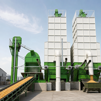 Machine de séchage de soja et de céréales multiples à grande capacité (35 tonnes/lot) pour usage agricole
