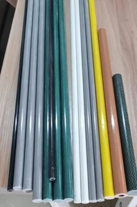 Chine 3/8 "8ft vert forêt ou blanc Flexible conique diamant voile solide fibre de verre arbre piquets Agriculture plante Support piquets - Product Image 2
