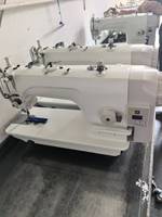 Máquina de coser industrial de alta velocidad con motor directo 8700D de Jordon Store, máquina de coser de puntada recta para prendas de vestir, máquina de coser ligera.