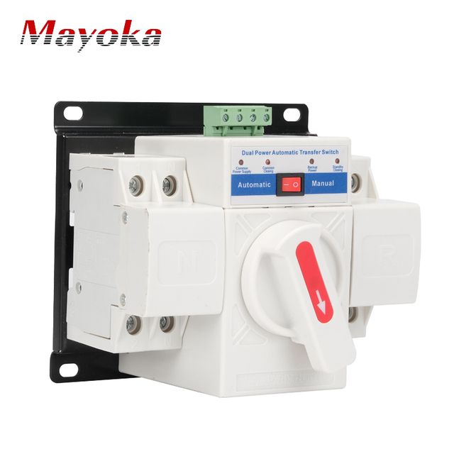 dc dual power automatic transfer switch 100amp ats for solar inverter