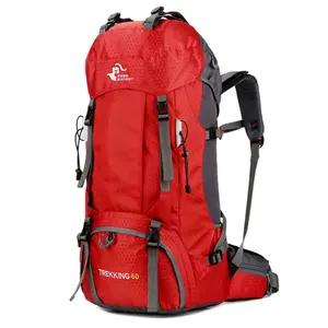 SP2469 zaino da viaggio sportivo Outdoor per arrampicata Touring 60L impermeabile leggero zaino da trekking con parapioggia