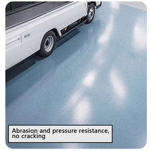 Kendinden tesviye çimento zemin doğrudan sıkıştırma dayanıklı ve aşınmaya dayanıklı epoksi renkli kum zemin boya ile fırçalanmış - Product Image 5