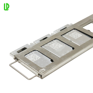 7단 혈액백 랙 50ml 혈액백 304 스테인리스 스틸 프레임 혈액백 보관 랙 초저온 냉동고용 - Product Image 3