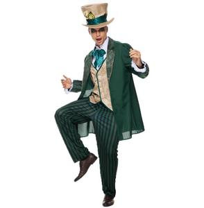 Disfraz de Sombrerero Loco de <span class=keywords><strong>Alicia</strong></span> en el País de las Maravillas de Ecowalson para Hombre, Disfraz de Carnaval de Halloween - Product Image 2