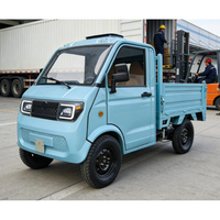 Mini-pick-up électrique L6e EEC COC avec caméra arrière, 4 roues, hydraulique, pour entrepôt UE
