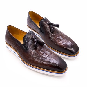 Zapatos Casuales de Hombre con Patrón de Patchwork de Alta Calidad, Impermeables, con Cordones, Suela Antideslizante, Parte Superior Elevada y Empotrada para Negocios - Product Image 6
