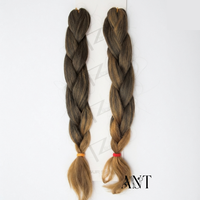 Extensions de cheveux synthétiques pré-étirées de 26 pouces, très populaires, faciles à tresser, qualité supérieure, pour femmes