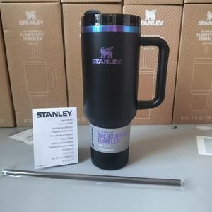 Gobelet Isotherme en Acier Inoxydable Grande Capacité au Design Moderne pour Voiture, Tasse à Glace Style Stanley pour Voyage, Explosion Transfrontalière, Sous Vide en Stock - Product Image 3