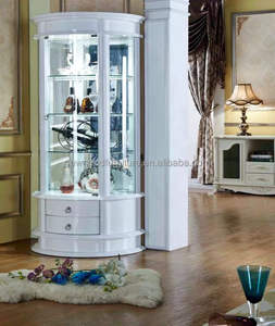 Vitrine Schaukasten für Boutique Weinschrank Möbel Metall Modern für Zuhause Wohnzimmer Möbel Design Abschließbar Glas - Product Image 2