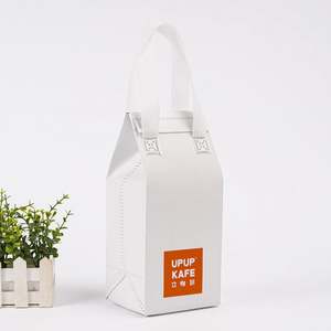 Sac isotherme portable d'extérieur en non-tissé, sac thermique jetable en non-tissé, sacs à déjeuner pour les courses, sacs isothermes - Product Image 2