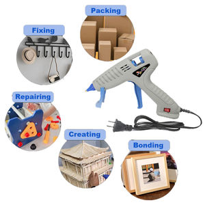 Nouveau design, <span class=keywords><strong>pistolet</strong></span> à <span class=keywords><strong>colle</strong></span> thermofusible professionnel industriel de grande taille, préchauffage rapide, robuste, 300W 400W avec bâtonnets de <span class=keywords><strong>colle</strong></span> - Product Image 6