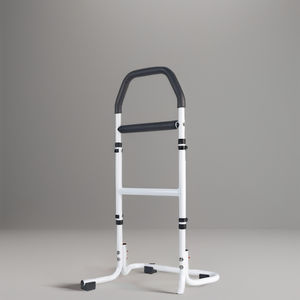 Wholesale Stainless Steel <b>Wood</b> Texture Stand up Assistance Foldable Hospital <b>Bed</b> Guardrail - Product Image 5